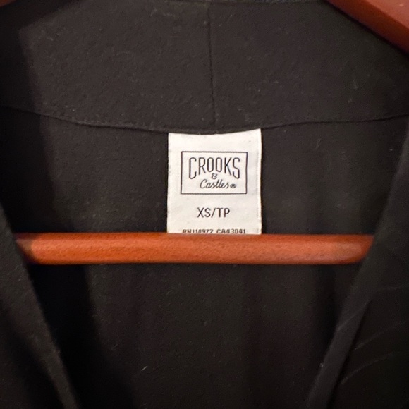 Crooks and Castles button up top - Picture 2 of 3
